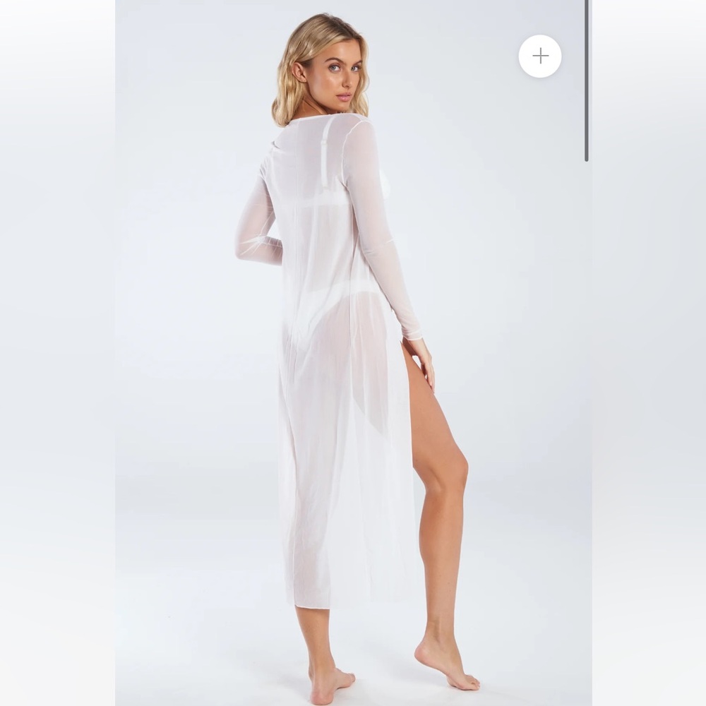 GiGi C White Coverup